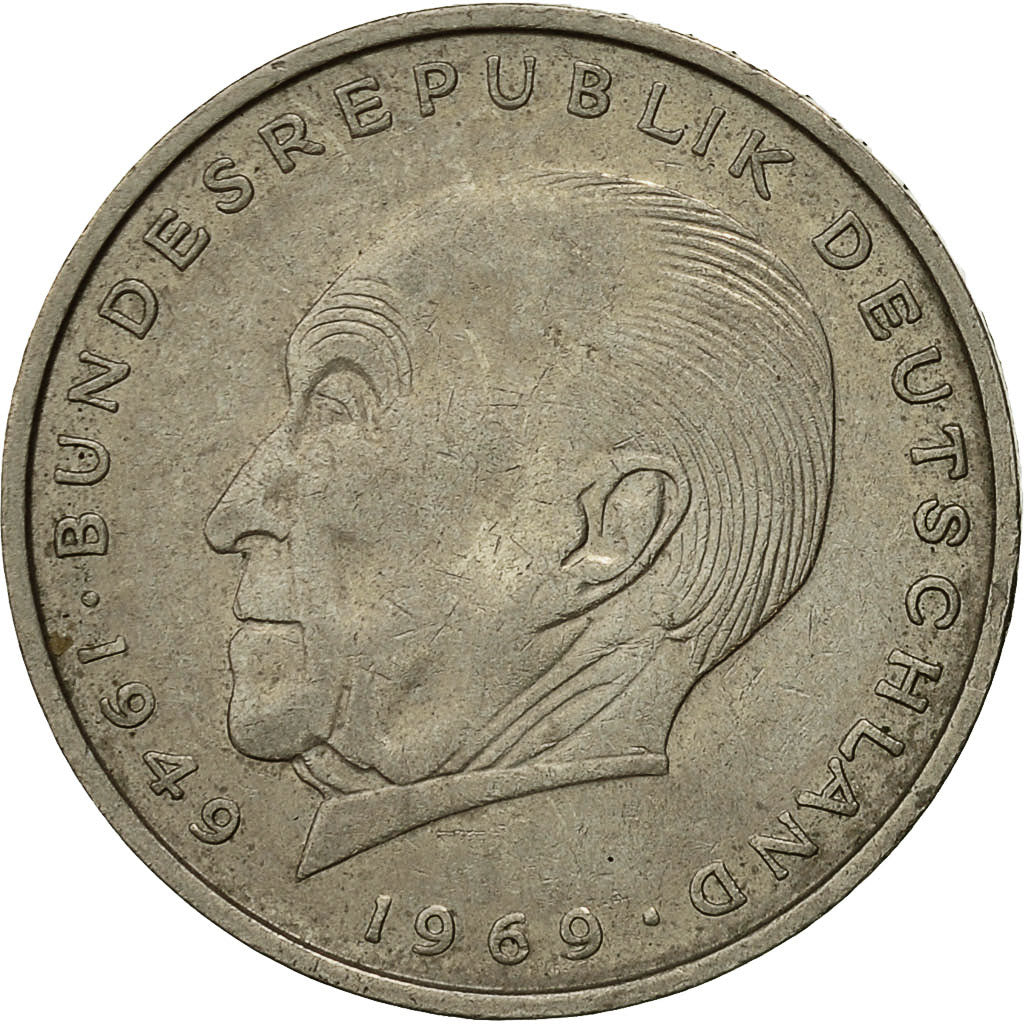 Münze, Bundesrepublik Deutschland, 2 Mark, 1975, Munich, SS, Copper-Nickel Clad