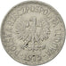 Moneda, Polonia, Zloty, 1975, Warsaw, MBC, Aluminio, KM:49.1