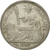 FRENCH INDO-CHINA, 10 Cents, 1937, Paris, EF(40-45), Silver, KM:16.2
