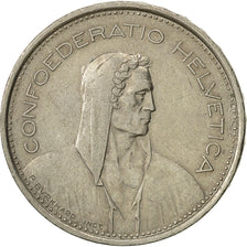 Switzerland, 5 Francs, 1973, Bern, EF(40-45), Copper-nickel, KM:40a.1