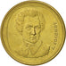 Moneda, Grecia, 20 Drachmes, 1990, MBC+, Aluminio - bronce, KM:154