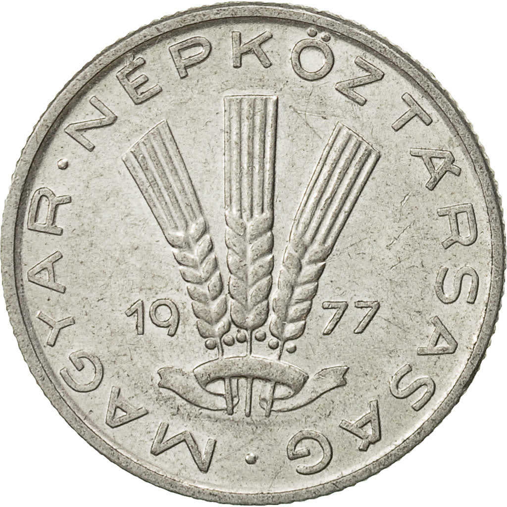 Monnaie, Hongrie, 20 Fillér, 1977, Budapest, TTB, Aluminium, KM:573