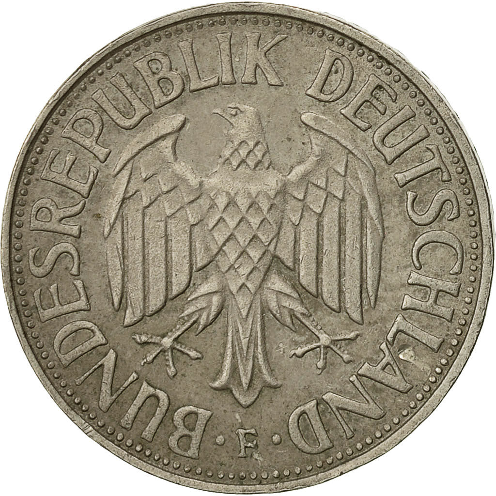 Coin, GERMANY - FEDERAL REPUBLIC, Mark, 1970, Stuttgart, EF(40-45)