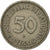 Coin, GERMANY - FEDERAL REPUBLIC, 50 Pfennig, 1950, Stuttgart, EF(40-45)