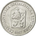 Coin, Czechoslovakia, 10 Haleru, 1967, AU(50-53), Aluminum, KM:49.1