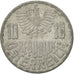 Münze, Österreich, 10 Groschen, 1964, Vienna, SS, Aluminium, KM:2878