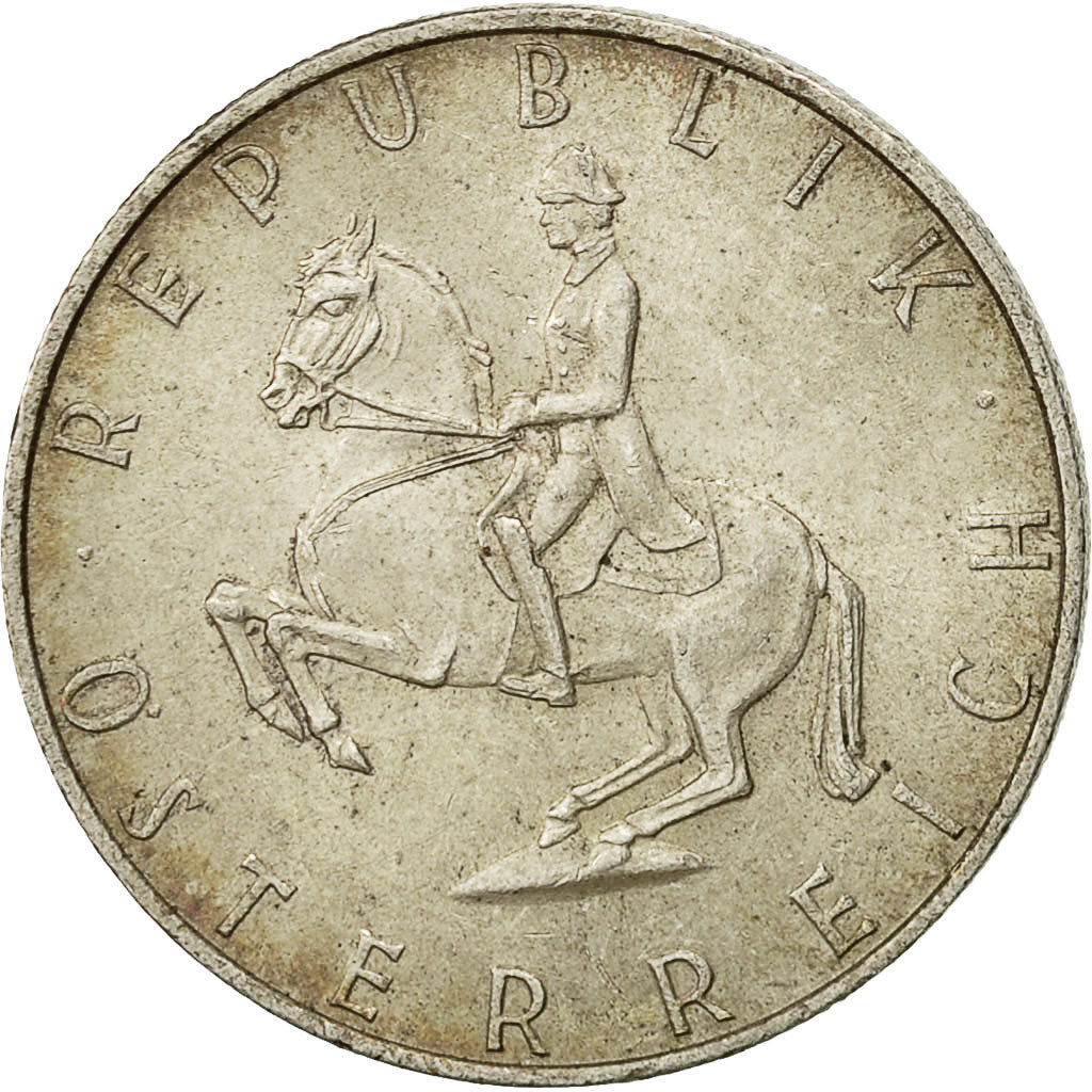 Austria, 5 Schilling, 1968, MBC, Cobre - níquel, KM:2889a