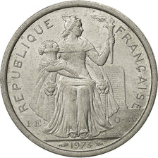 Munten, Nieuw -Caledonië, 2 Francs, 1973, Paris, PR, Aluminium, KM:14