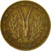 Stati dell'Africa occidentale, 5 Francs, 1960, Paris, BB, Alluminio-bronzo, KM:2