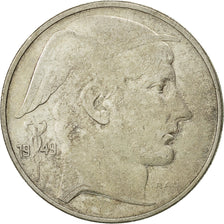 Coin, Belgium, 20 Francs, 20 Frank, 1949, VF(30-35), Silver, KM:140.1