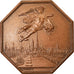 France, Token, Chambre de Commerce de Rouen, 1802, Lecomte, EF(40-45), Bronze