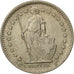 Coin, Switzerland, 1/2 Franc, 1970, Bern, EF(40-45), Copper-nickel, KM:23a.1