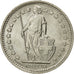 Coin, Switzerland, 1/2 Franc, 1971, Bern, EF(40-45), Copper-nickel, KM:23a.1