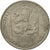 Moneta, Czechosłowacja, 50 Haleru, 1987, EF(40-45), Miedź-Nikiel, KM:89