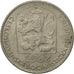 Moneta, Czechosłowacja, 50 Haleru, 1987, EF(40-45), Miedź-Nikiel, KM:89