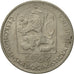 Coin, Czechoslovakia, 50 Haleru, 1987, EF(40-45), Copper-nickel, KM:89