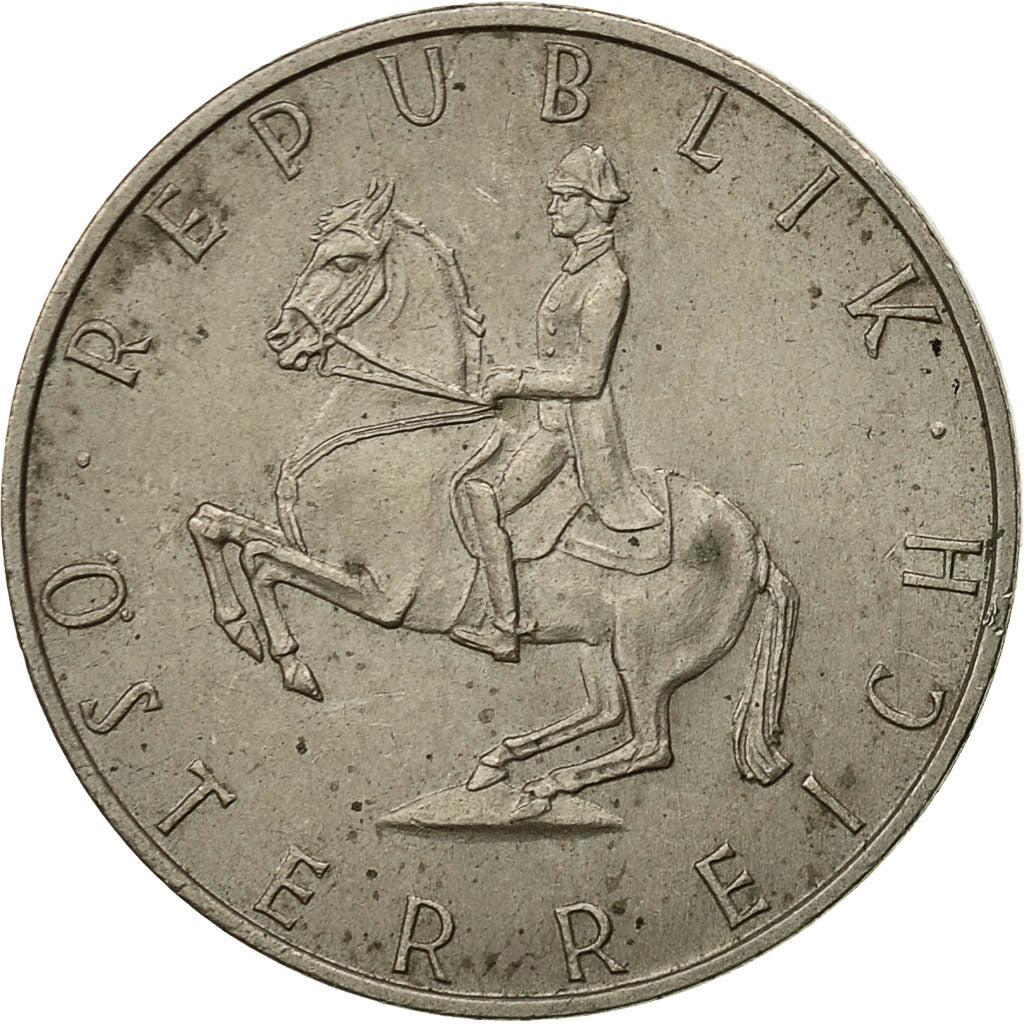 Coin, Austria, 5 Schilling, 1969, EF(40-45), Copper-nickel, KM:2889a