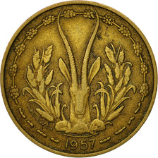 Monnaie, French West Africa, 10 Francs, 1957, Paris, TTB, Aluminum-Bronze, KM:E6