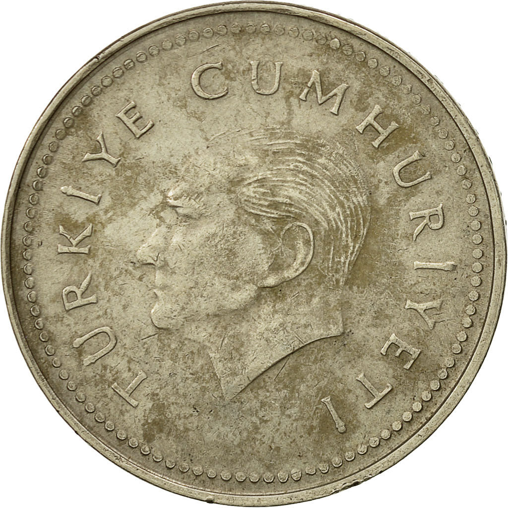 Moneta, Turchia, 5000 Lira, 1993, BB, Nichel-bronzo, KM:1025
