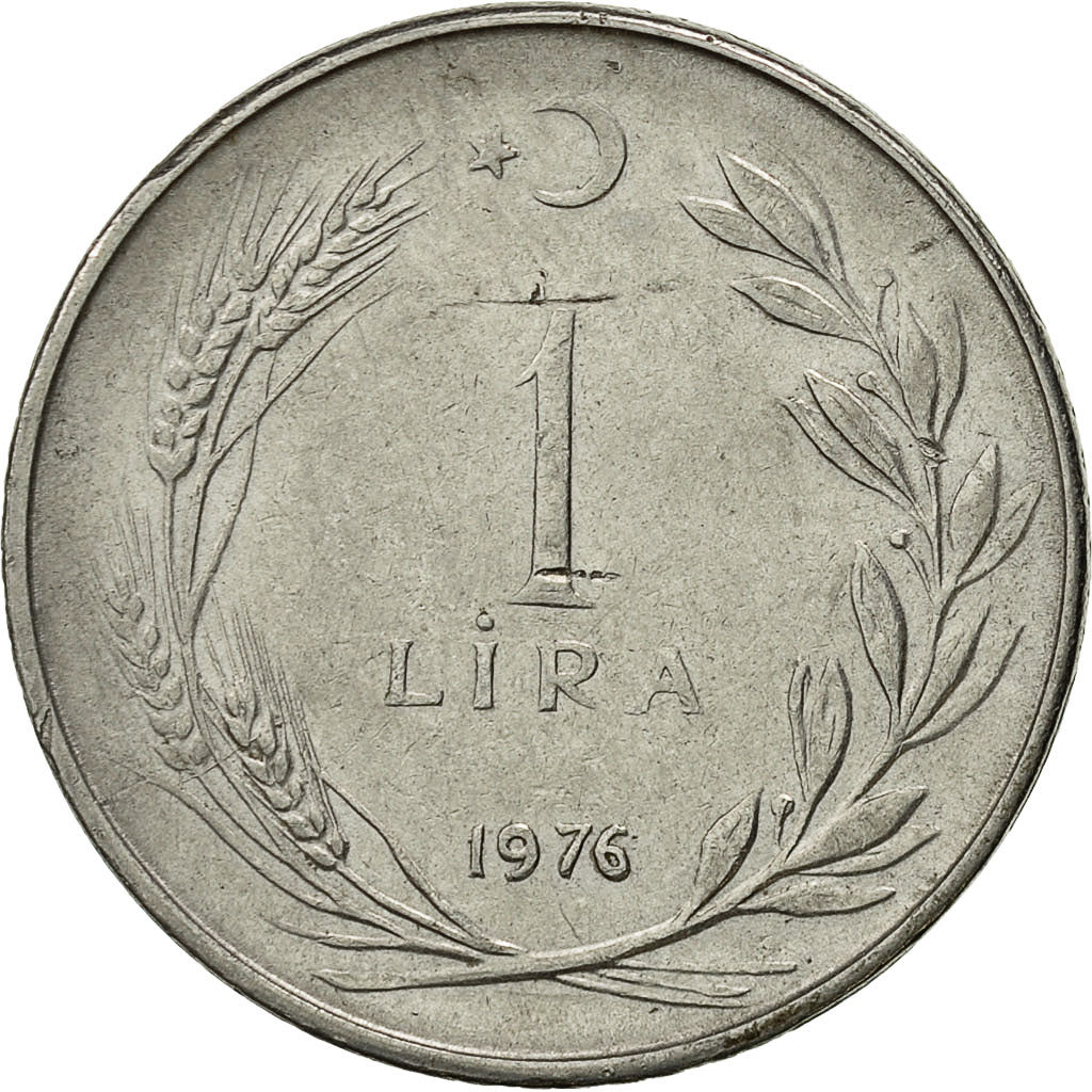 Monnaie, Turquie, Lira, 1976, TTB, Stainless Steel, KM:889a.2