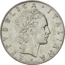 Coin, Italy, 50 Lire, 1969, Rome, EF(40-45), Stainless Steel, KM:95.1