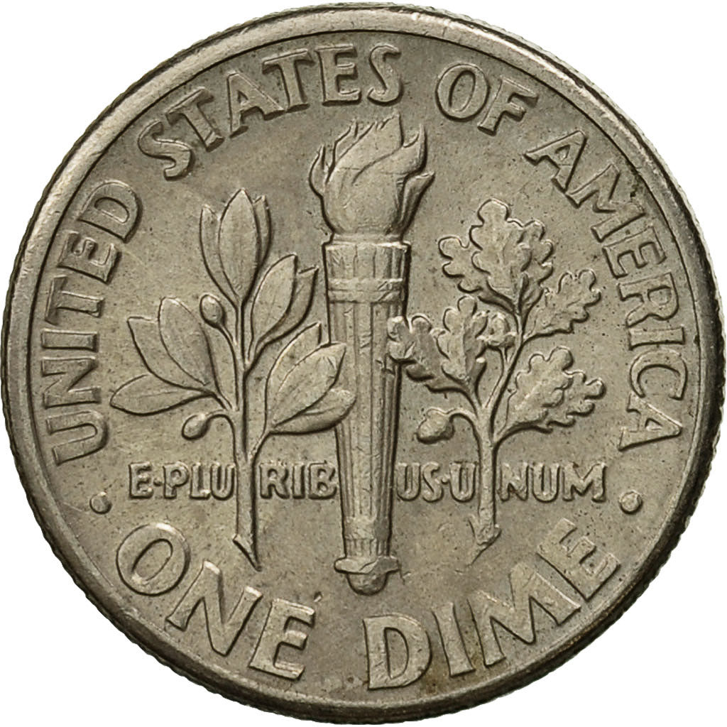 Coin, United States, Roosevelt Dime, Dime, 1986, U.S. Mint, Denver, EF(40-45)