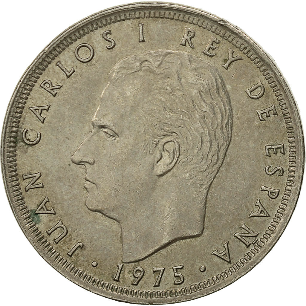 Moneda, España, Juan Carlos I, 25 Pesetas, 1979, MBC, Cobre - níquel, KM:808
