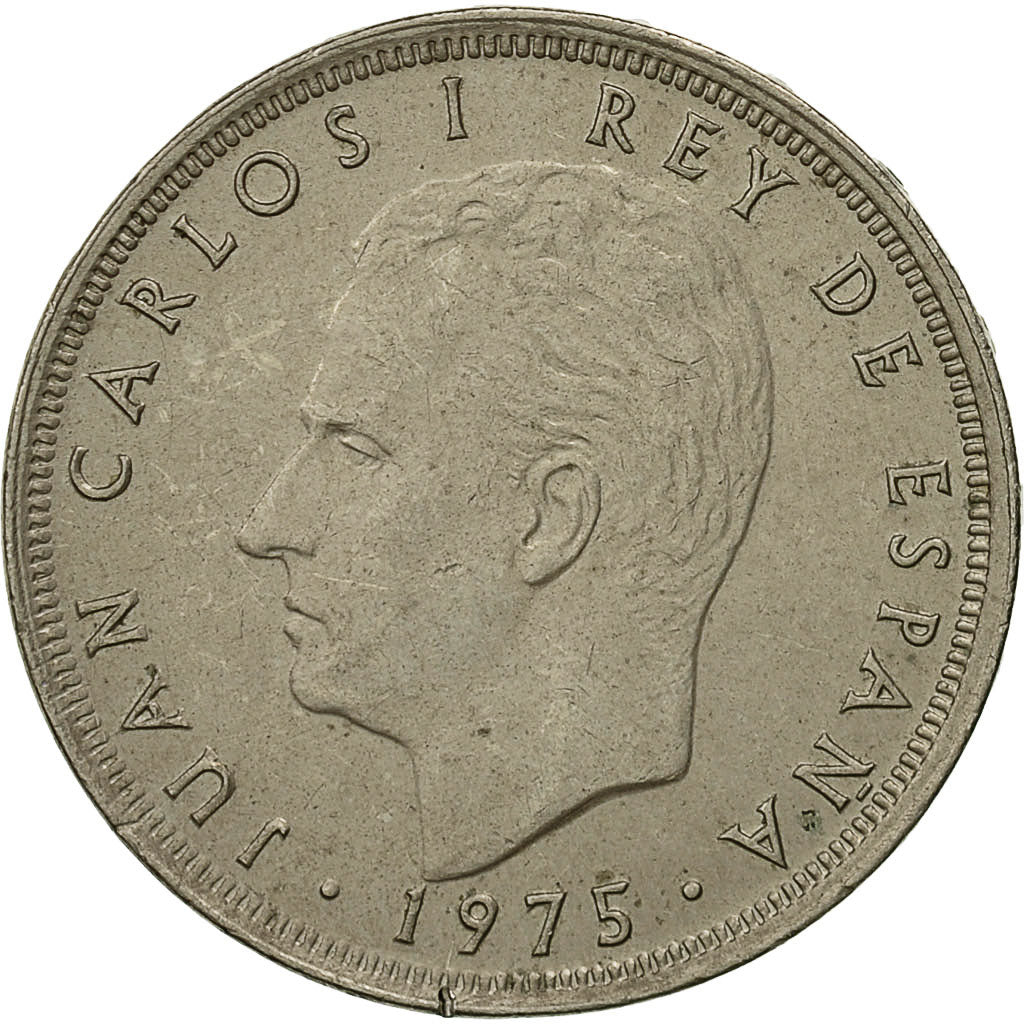 Moneda, España, Juan Carlos I, 25 Pesetas, 1978, MBC, Cobre - níquel, KM:808