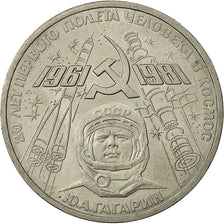 Russia, Rouble, 1981, Saint-Petersburg, AU(50-53), Copper-nickel, KM:188.1