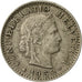 Coin, Switzerland, 20 Rappen, 1950, Bern, EF(40-45), Copper-nickel, KM:29a