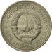 Coin, Yugoslavia, 5 Dinara, 1973, AU(55-58), Copper-Nickel-Zinc, KM:58