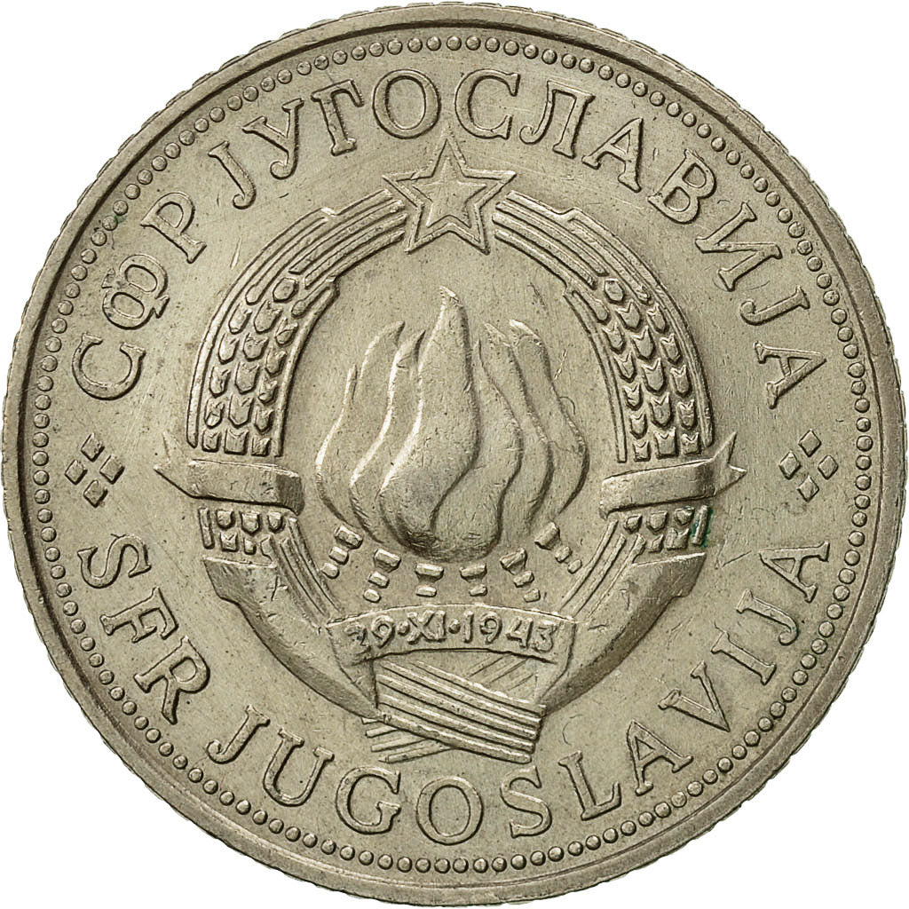 Münze, Jugoslawien, 5 Dinara, 1971, VZ, Copper-Nickel-Zinc, KM:58