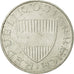 Munten, Oostenrijk, 10 Schilling, 1973, ZF+, Zilver, KM:2882