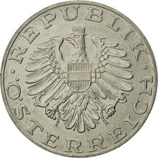 Coin, Austria, 10 Schilling, 1982, AU(55-58), Copper-Nickel Plated Nickel