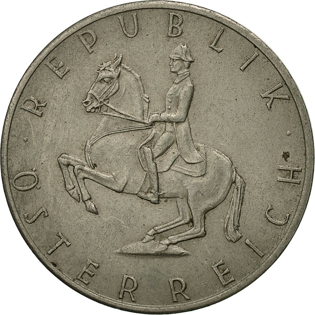 Coin, Austria, 5 Schilling, 1970, EF(40-45), Copper-nickel, KM:2889a