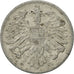 Coin, Austria, 2 Groschen, 1950, EF(40-45), Aluminum, KM:2876