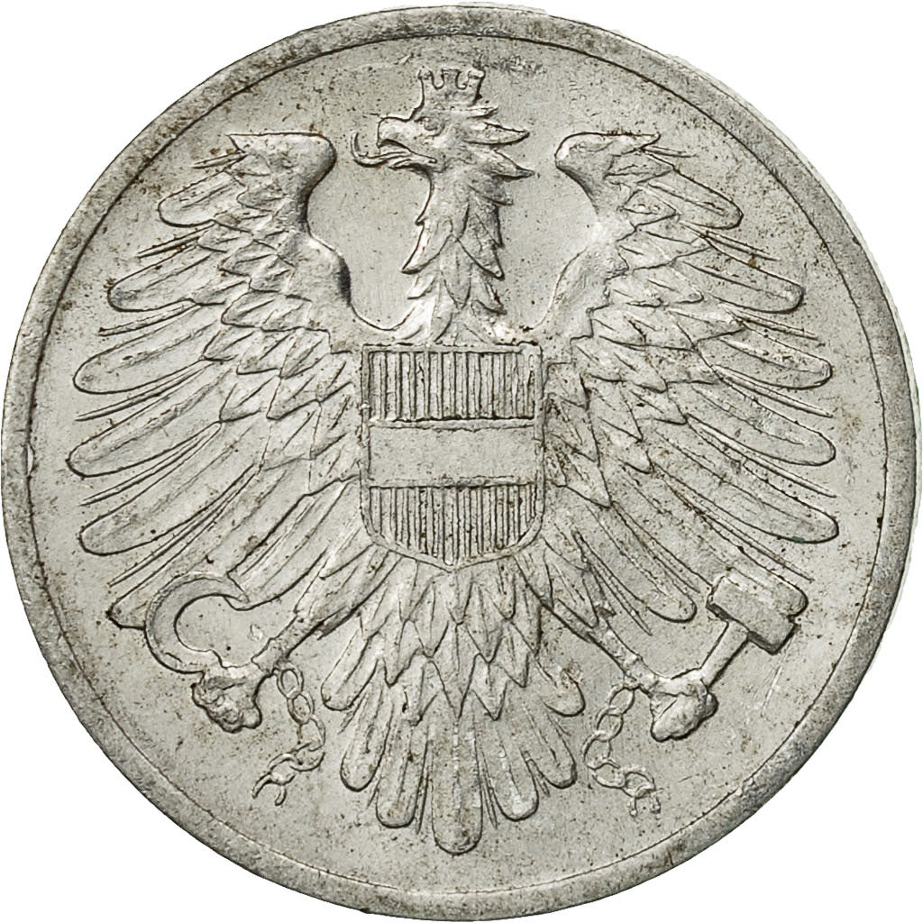 Coin, Austria, 2 Groschen, 1954, AU(50-53), Aluminum, KM:2876