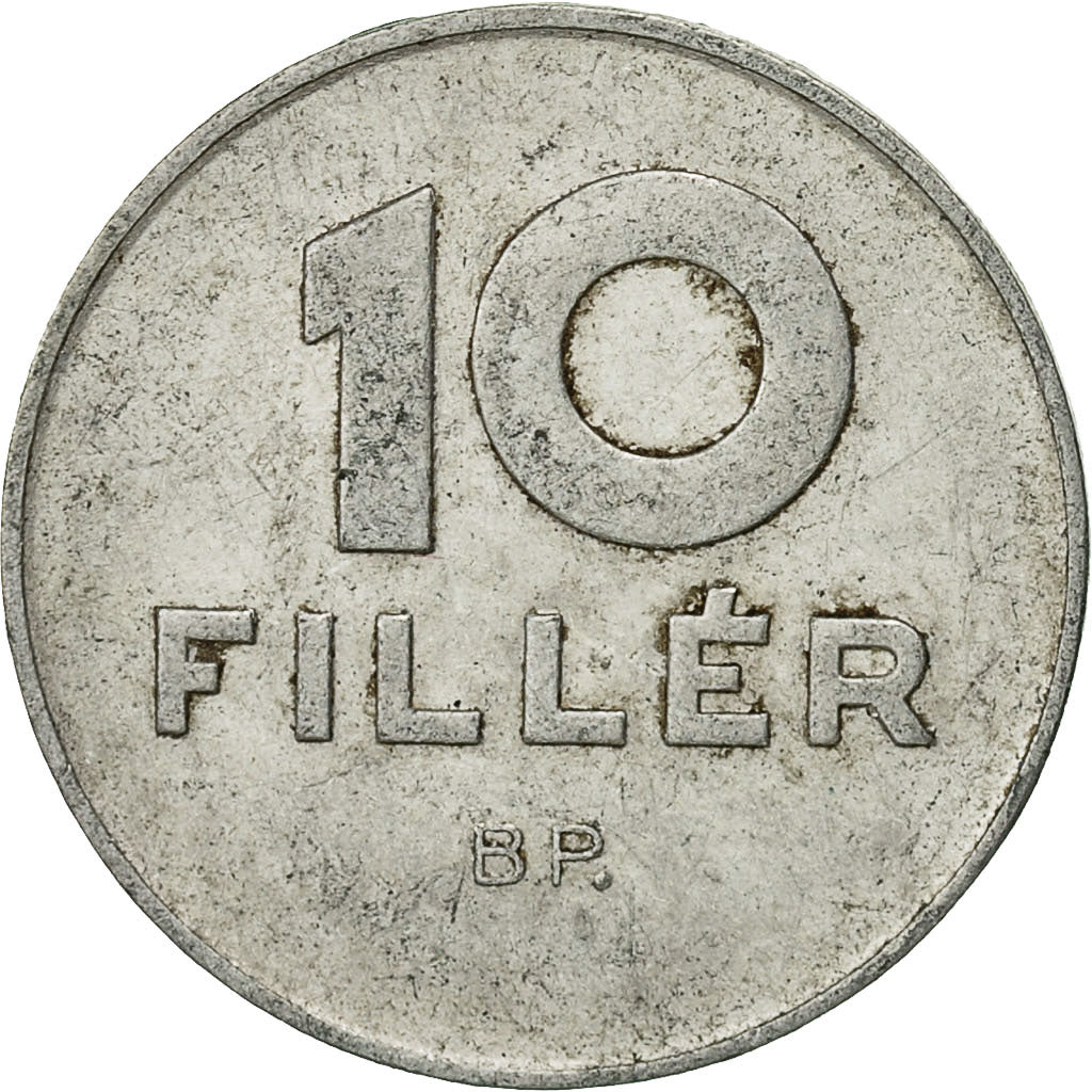 Monnaie, Hongrie, 10 Filler, 1971, Budapest, TTB, Aluminium, KM:572