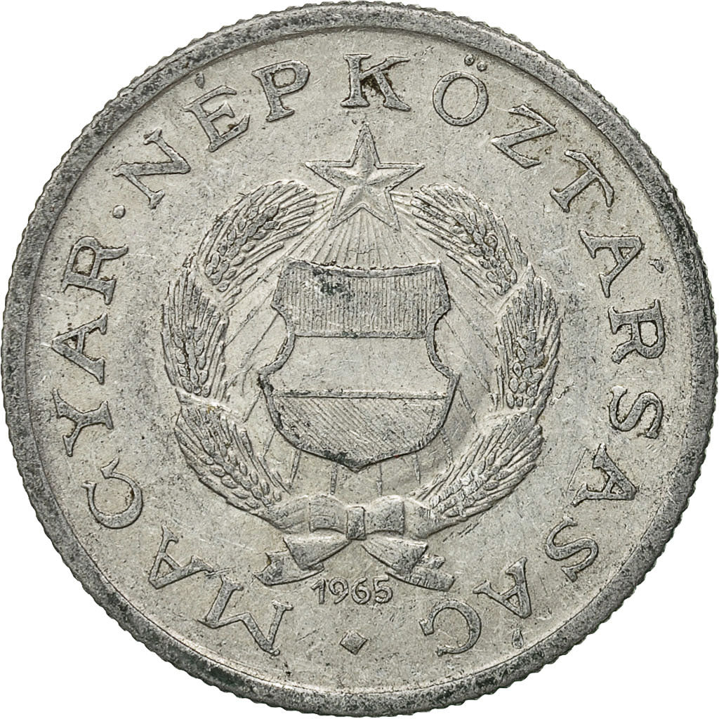 Monnaie, Hongrie, Forint, 1965, Budapest, TTB, Aluminium, KM:555