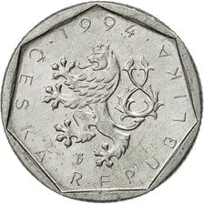 Monnaie, République Tchèque, 20 Haleru, 1994, TTB+, Aluminium, KM:2.1