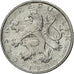 Moneda, República Checa, 50 Haleru, 1993, MBC+, Aluminio, KM:3.1