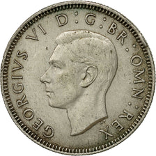 Great Britain, George VI, Shilling, 1938, EF(40-45), Silver, KM:853
