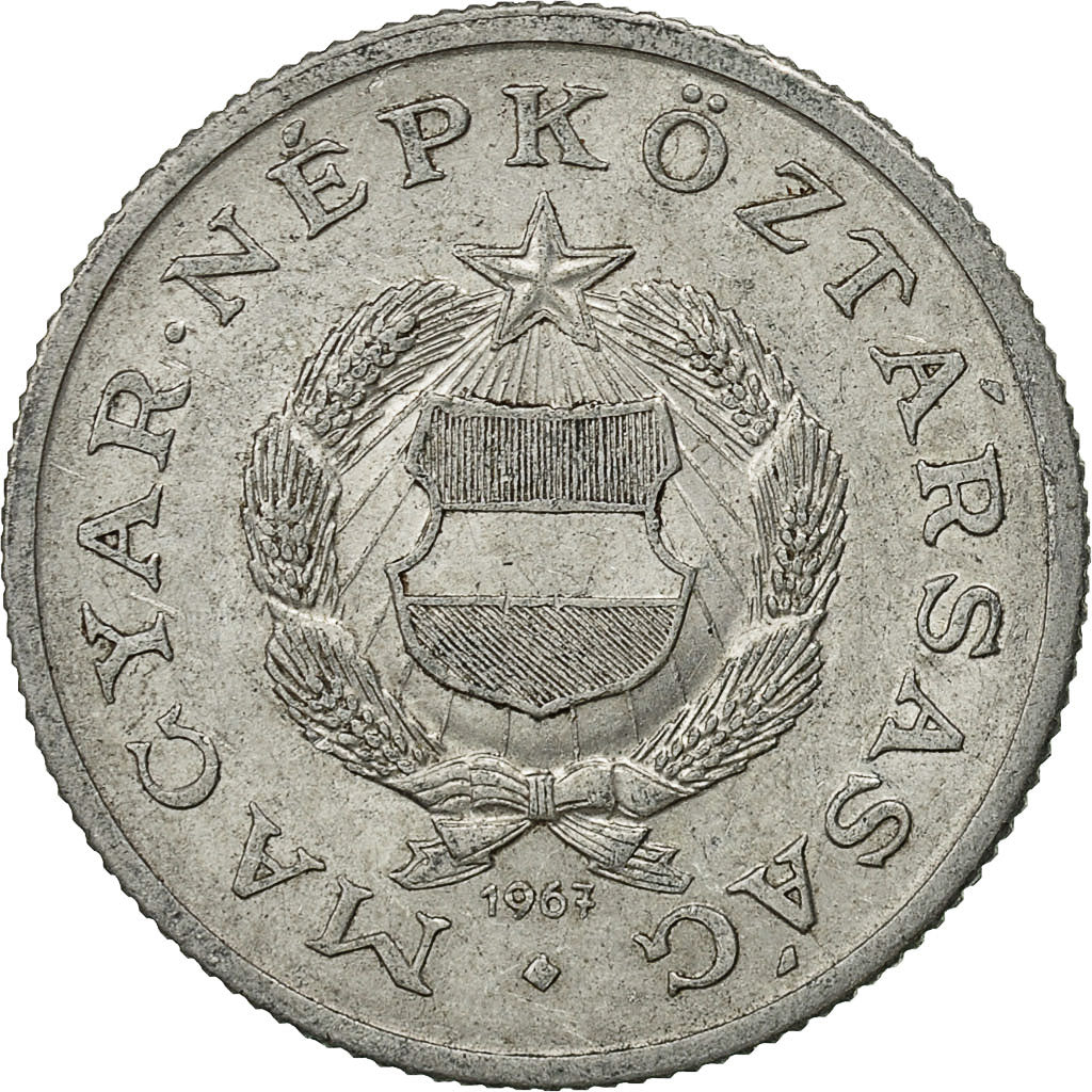 Coin, Hungary, Forint, 1963, Budapest, EF(40-45), Aluminum, KM:555