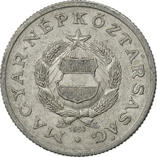 Coin, Hungary, Forint, 1963, Budapest, EF(40-45), Aluminum, KM:555