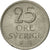 Moneda, Suecia, Gustaf VI, 25 Öre, 1968, MBC, Cobre - níquel, KM:836