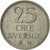 Coin, Sweden, Gustaf VI, 25 Öre, 1973, EF(40-45), Copper-nickel, KM:836