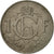 Coin, Luxembourg, Charlotte, Franc, 1962, EF(40-45), Copper-nickel, KM:46.2
