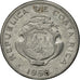 Moneda, Costa Rica, 5 Centimos, 1958, MBC+, Acero inoxidable, KM:184.1a