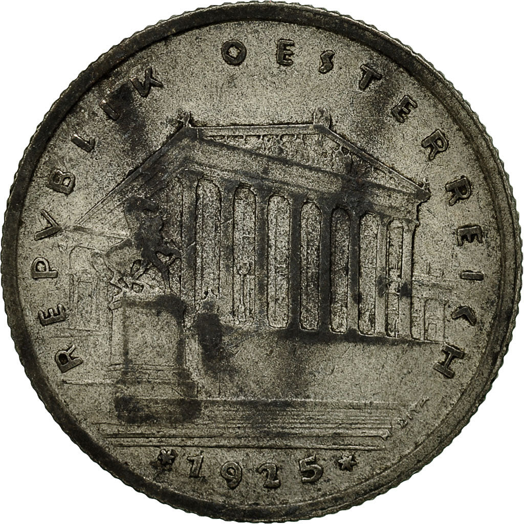 Coin, Austria, Schilling, 1925, EF(40-45), Silver, KM:2840
