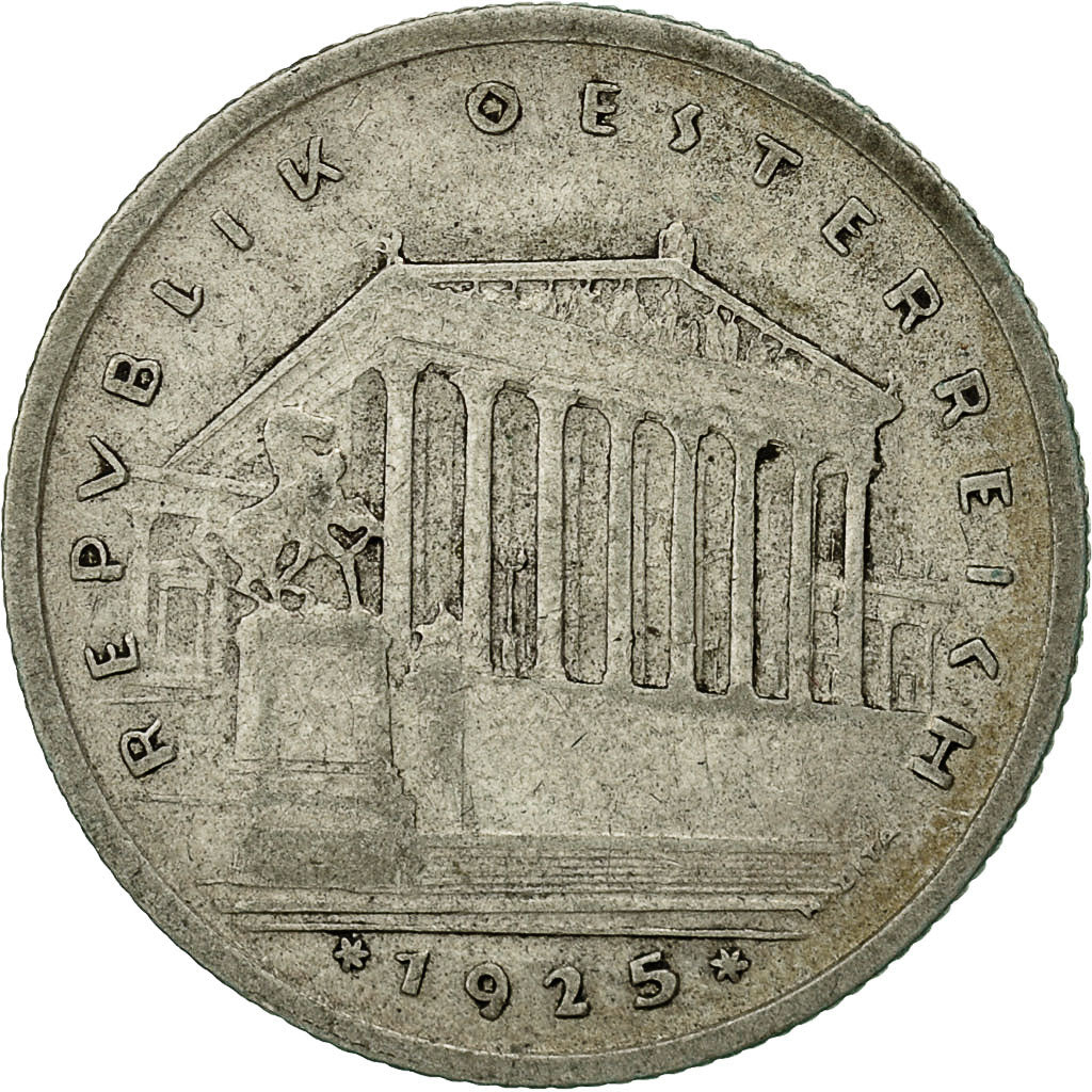 Österreich, Schilling, 1925, SS, Silber, KM:2840